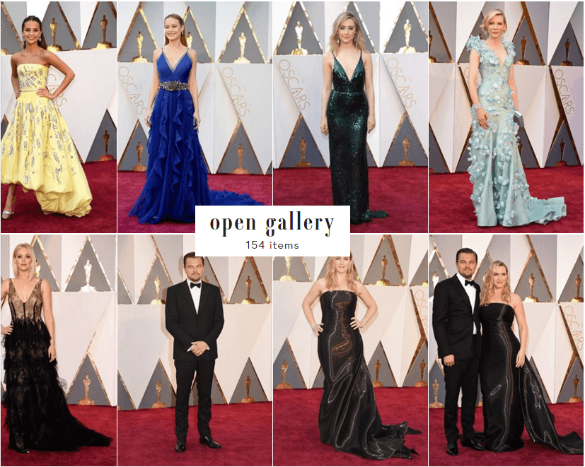 Oscar dresses 2016 best sale